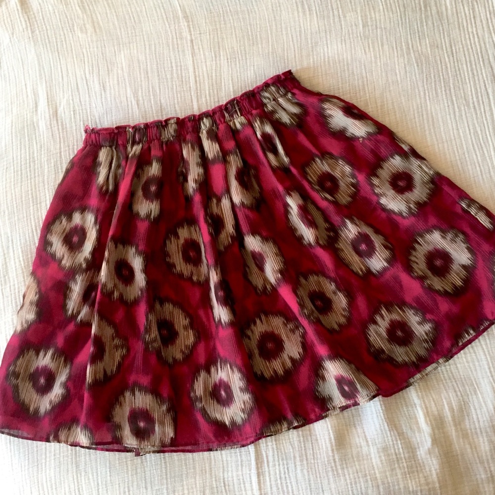 Fully lined circle skirt by Odille
